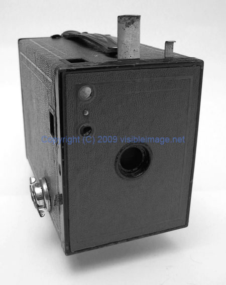 kodak brownie no.2 - red - front